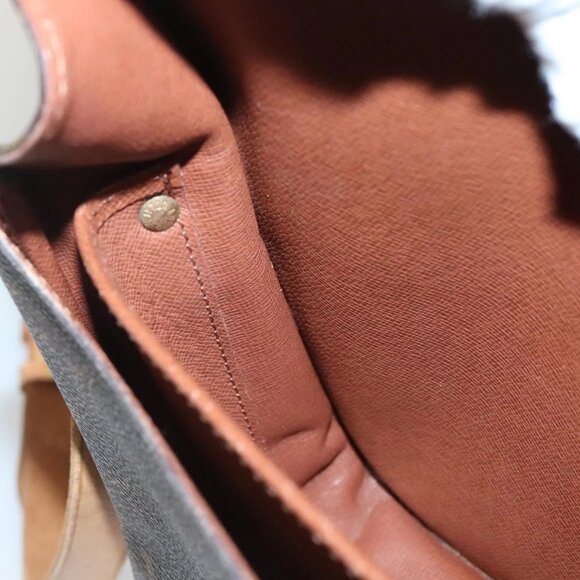 LOUIS VUITTON Monogram Cartouchiere MM Shoulder Bag M51253 LV Auth BA3758 - Picture 12 of 16